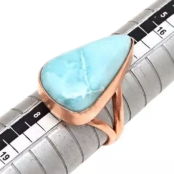 Серебряные украшения ручной работы с драгоценными камнями Ларимар 7