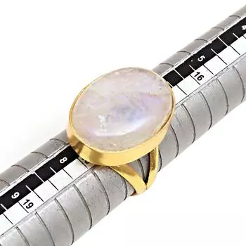 Серебряные украшения ручной работы с лунным камнем 7