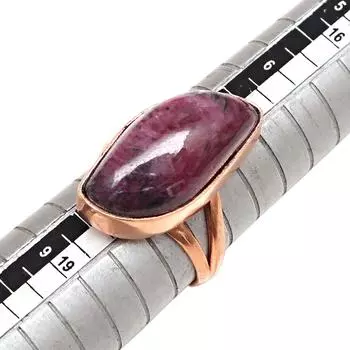 Серебряные украшения ручной работы с родонитом 8