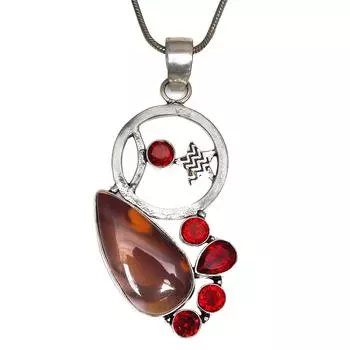 Серебряные ювелирные изделия из дикой лошадиной яшмы с драгоценными камнями 2,25 дюйма, подвески ручной работы