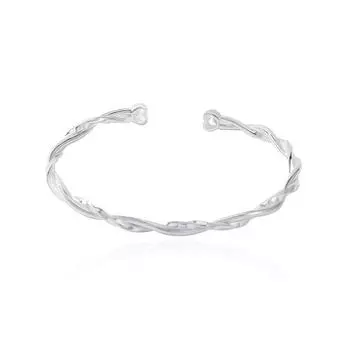 Серебряный браслет 999,9 пробы с кольцом Мебиуса, маленький дизайнерский браслет, ювелирные изделия из жареного теста с любовью, браслет на день святого Валентина, подарок Adjustable size