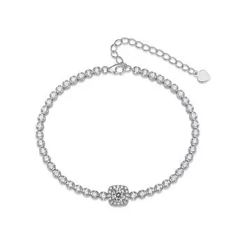 Серебряный браслет S925 Moissanite Temperament Подарочные украшения Panyu Серебряные украшения