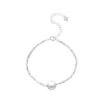 Серебряный браслет S925, женский нишевый дизайн, сломанное серебро, ювелирные изделия для двух рук, новая тенденция 2023 года Adjustable size