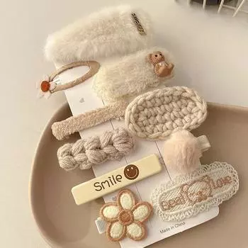 Серебряный Цветочный Орнамент (10P) Подарочный набор для девочек Knit Sensibility