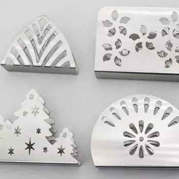 Серебряный держатель для салфеток из нержавеющей стали, креативная стойка для хранения бумажных полотенец, держатель для салфеток для ресторана, бара, украшения для дома