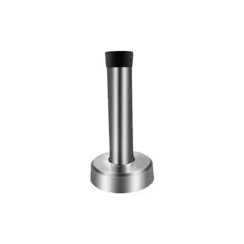 Серебряный дверной стопор из нержавеющей стали - безопасный, надежный и простой в установке дверной стопор для ванной комнаты, держатель дверных стопоров 7.5cm,1