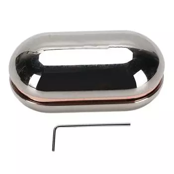 Серебряный кончик пальца механическая ручная толкающая карта сенсорная металлическая конструкция портативный палец слайдер для Str