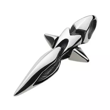 Серебряный кулон Edge Cross fp0301 [Figmart] [Серебряный аксессуар]