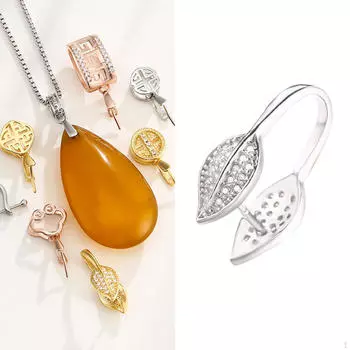 Серебряный кулон под залог, 16 мм ремесленные соединители с застежкой для ожерелья, висячие ювелирные изделия-колье серебряный