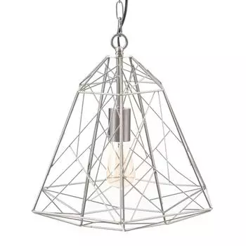 Серебряный металлический кулон 34 х 34 х 38 см