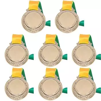 Серебряный приз размером 2 дюйма с круглой шейной лентой для вечеринки по случаю соревнований (откалываться) Делавэр