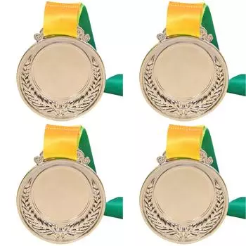 Серебряный приз размером 2 дюйма с круглой шейной лентой для вечеринки по случаю соревнований (откалываться) Делавэр