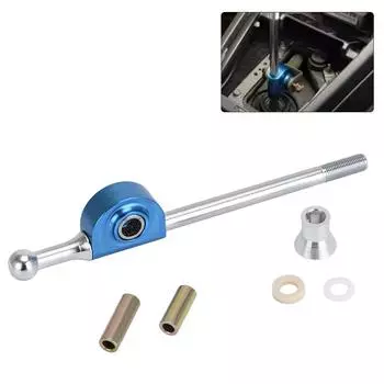 Серебряный прочный и эффективный рычаг переключения передач для быстрого переключения передач Профессиональный короткий рычаг переключения передач серебряный