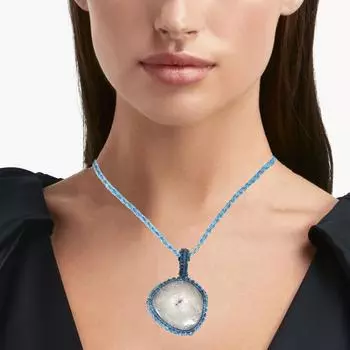 Серебряный солнечный друзовый драгоценный камень в подарок другу, ювелирное изделие в технике макраме