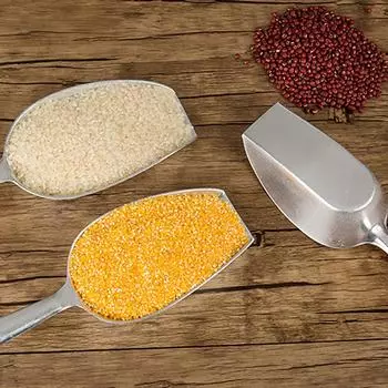 Серебряный совок для еды Эргономичная ручка Многофункциональный материал премиум-класса