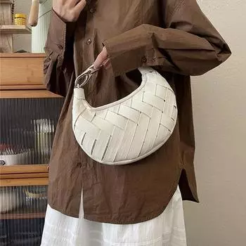 Серебряный вечерний клатч для женщин Высококачественные плетеные сумки через плечо Роскошная сумка для вечеринки