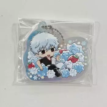 Серебряный Звездный Акриловый Брелок Kintoki