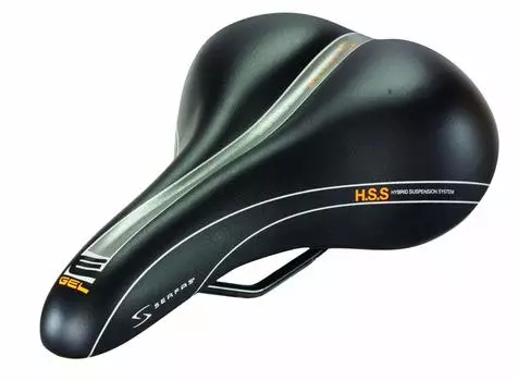 Седло SERFAS Egel 267x165 мм черное чёрный