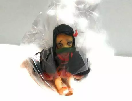 Series Demon Kimetsu no Yaiba Tenohira Nezuko 65mm PVC Painted Complete Figure G.E.M. Slayer Approx.