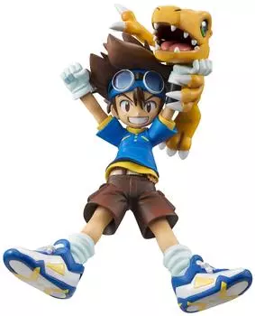 Series Digimon Adventure Taichi Yagami Agumon 105mm PVC painted finished figure G.E.M. & approx. (resale)