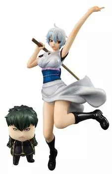 Series Gintama Ginko Sakata scale Hijikata Xko Tenko Deformed mini size included G.E.M. / 1/8 /