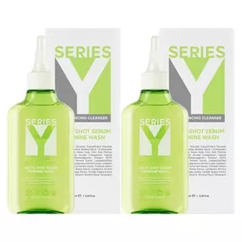 Series Y Lactoshot Serum Feminine Wash Очищающее средство для женщин, 2 шт., 155 мл
