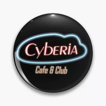 Серийные эксперименты Lain Cyberia Cafe и настраиваемая мягкая пуговица для влюбленных, забавная одежда, металлический креативный декор, воротник, шляпа