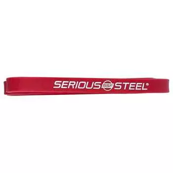 Serious Steel Fitness, 32-inch Resistance Band, #2 Red, 1 Count