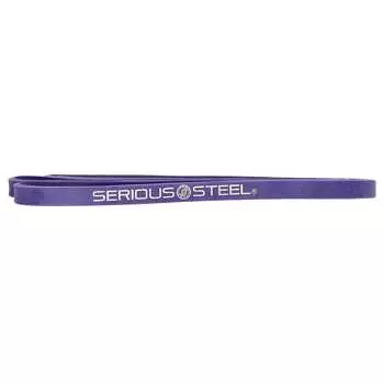 Serious Steel Fitness, 41-inch resistance band, purple, 1 pack