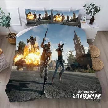 Серия 3D Цифровая Печать Трехпредметный Пододеяльник 135 * 200 two-piece set