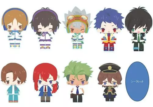 Серия аксессуаров Koedarazu KING OF PRISM от PrttyRhythm Bromide Keychain BOX Vol.1