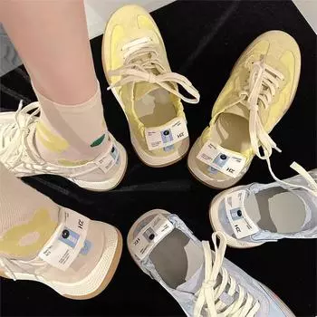 Серия Ballet Lithe ~ дышащие кроссовки из Германии с мягкой подошвой для женщин, новые весенние повседневные спортивные универсальные кроссовки Cortez 35 бежевый