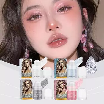 Серия блестящих бусин, блестящие бусины для подсветки кожи, блестящие бусины для подсветки ключиц