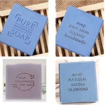 Серия букв английского алфавита, прозрачный акриловый штамп для мыла, печать для мыла ручной работы, буквы и узоры, прозрачные индивидуальные главы