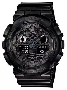 Серия часов CASIO Camouflage Dial [Casio] G-SHOCK GA-100CF-1A Men s [Повторно импортированный продукт] чёрный