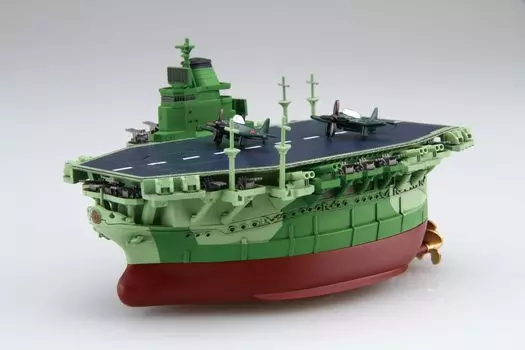 Серия Chibimaru Fleet Chibimaru Fleet Shinano пластиковая модель №35 EX-1 (с фототравлеными деталями)