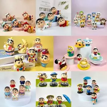 «Серия Crayon Shin-chan»: Мои украшения для машин «Мелоди», «Куро», «Собака с корицей» и «Пудинг»