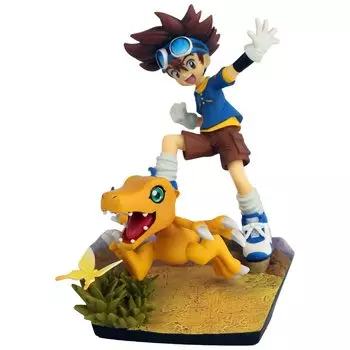 Серия Digimon Adventure Taichi Yagami Agumon 20th Anniversary Complete Figure [Ограниченная распродажа] GEM. &