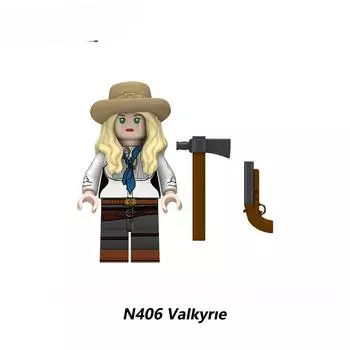 Серия фильмов Персонаж ковбоя Строительные блоки Детские игрушки-конструкторы