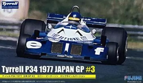 Серия Гран-при Tyrrell P34 1977 года, Гран-при Японии, Ронни Петерсон, версия с длинными колесами 1/20 №34 #3