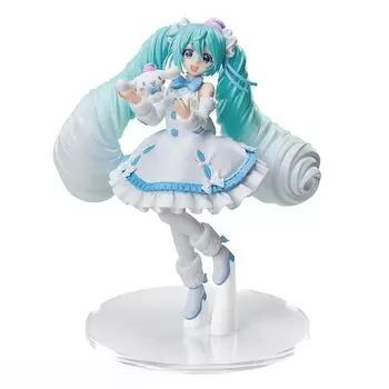 Серия Hatsune Miku Luminasta «Hatsune Miku x Cinnamoro Ichiru» Версия в белом платье