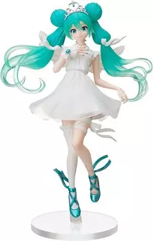 Серия Hatsune Miku Super Premium Figure Hatsune Miku 15th Anniversary KEI ver SEGA