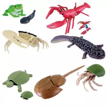 Серия игровых фигурок существ Water Friends Gacha Gacha Nature! Соберите все 7 типов!