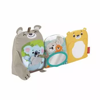 Серия игрушек из ткани Fisher Price «Приключения» с тканевой иллюстрированной книгой «Месяцы» и животными GJD37! [0 Up] [Развивающие игрушки] [Тканевые игрушки] [Прорезывание зубов]