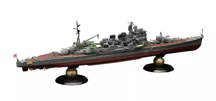 Серия Imperial Navy Тяжелый крейсер ВМС Японии Такао Полная модель корпуса Пластиковая модель 1/700 № 16 EX-1 (с фототравлеными деталями)