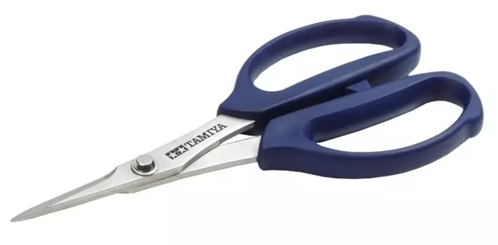 Серия инструментов для поделок Tamiya Craft Scissors for Metal Plastic Model Tool 74124 № 124 Пластик/Мягкий