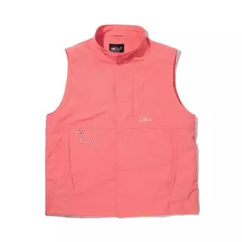 Серия коллабораций Li Ning X Staple Анималистичный узор Однобортный Воротник-стойка Удобный Дышащий Универсальный Жилет Мужской жилет AMDV087-1 L
