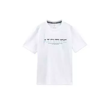 Серия комплексных тренировок Anta Ice-Skin Technology Спортивная тренировочная трикотажная футболка с короткими рукавами Мужские топы Чисто-белые 152127103-1 XXL