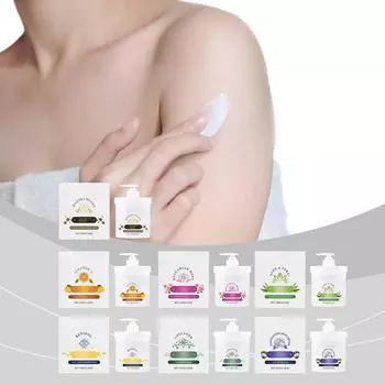 Серия кремов для тела Питательный, Увлажняющий, Скользящий, Подходит для всего тела Крем One Size жёлтый