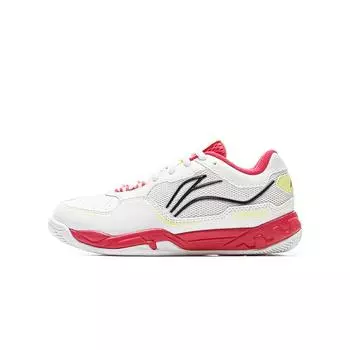 Серия Li Ning Бадминтон Синтетическая кожа Удобные Модные Нескользящие Амортизирующие Дышащие Низкие Тренировочные Кроссовки Мужские кроссовки AYTV002-3 33